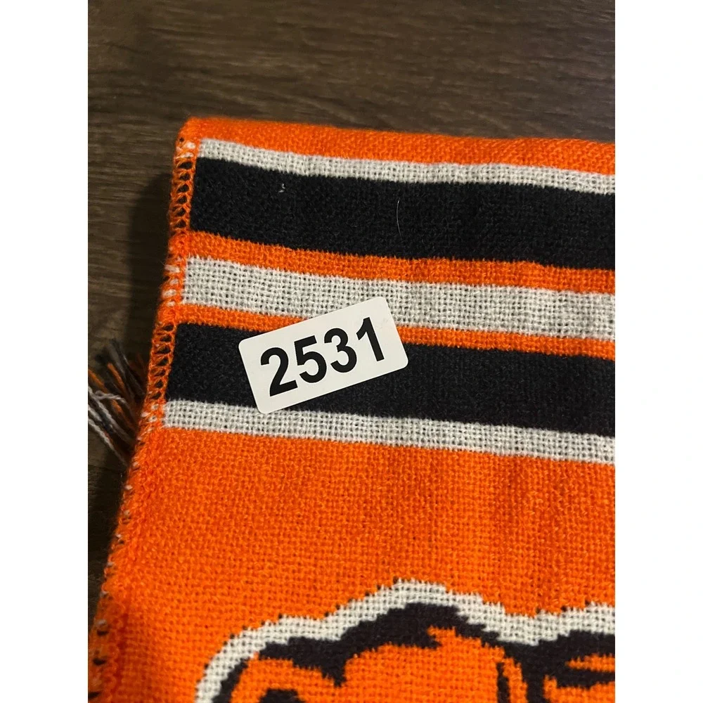 Forever Collectibles Unisex Scarf Chicago Bears Knit Orange OS